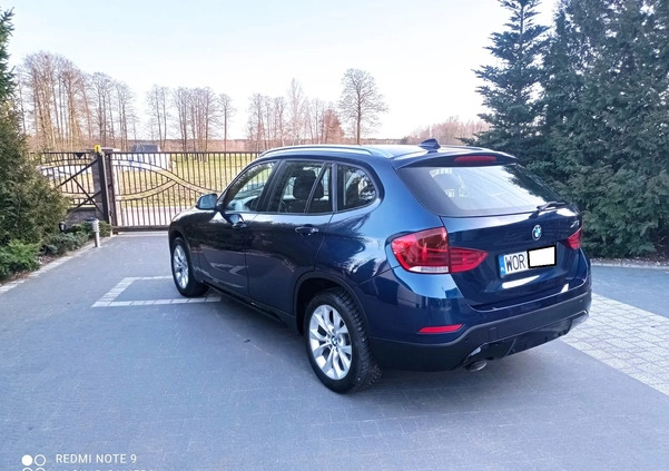 BMW X1 cena 47900 przebieg: 188900, rok produkcji 2013 z Człuchów małe 781